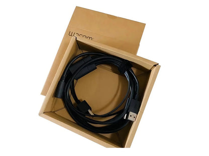 Cable Wacom En Forma De X Para Pantalla Wacom One Ack44506z, Color Negro