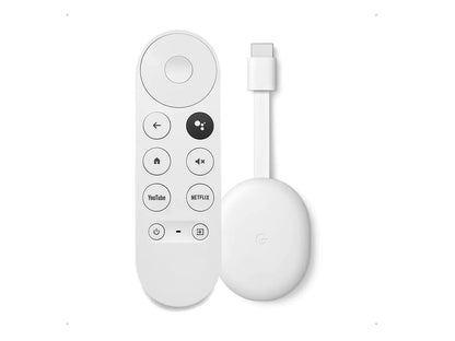 Google Chromecast Tv 4 Hd, Transmisión Multimedia De Voz, 8 Gb, 2 Gb De Ram