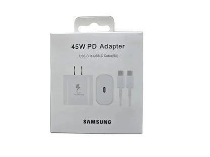 Cargador Cable 5a Ultra Fast 45w Pd Blanco Samsung Original