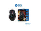 Mouse Gamer 7d Led Luces Óptico X7. Color Negro