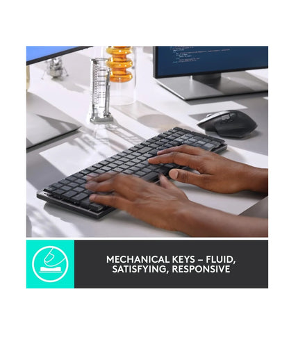 Teclado Mecanico Inalambrico Recargable Logitech Mx Mechanic