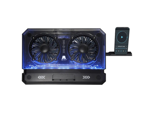 Base Refrigerante Portatil Gamer 2 Ventiladores Jaltech C300
