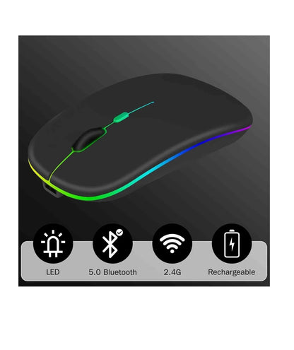 Mouse Ratón Inalámbrico Bluetooth Para iPad Portátil,tableta