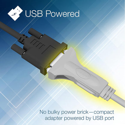 Adaptador De Usb A Serial Trendnet Rs232 9 Pines