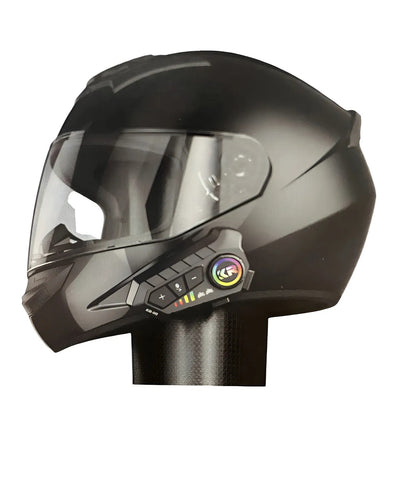 Intercomunicador Inalámbrico Bluetooth De Casco Moto Kr-m1