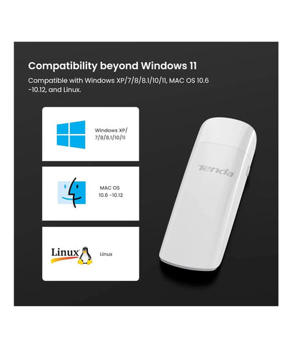 Adaptador Red Antena Wifi Usb 3.0 Doble Banda | Tenda Ac1300