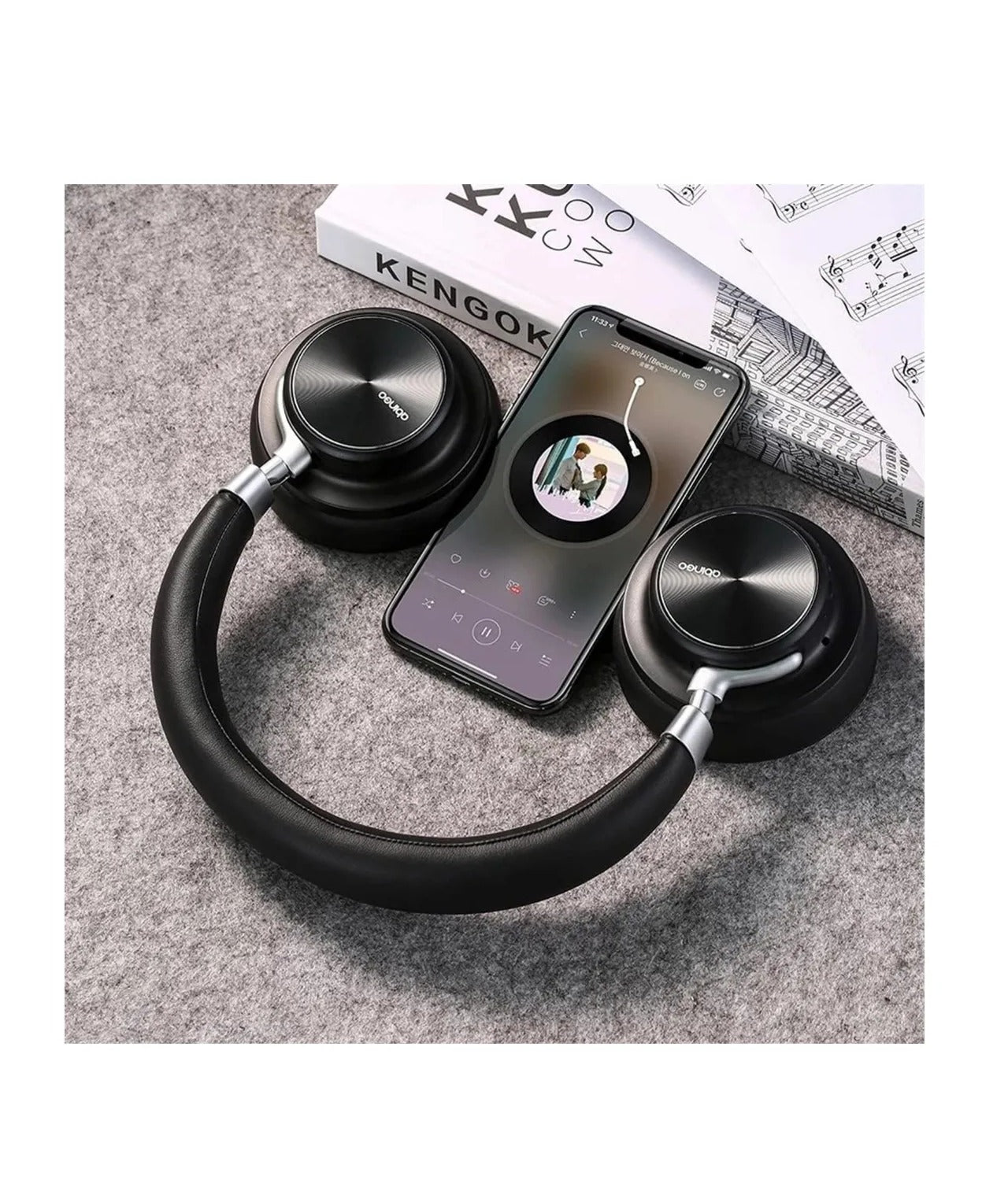 Audifonos Diadema Bluetooth Con Anc Abingo Bt20nc Pro 16 Hrs