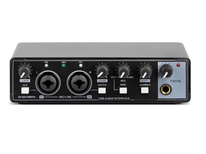 Tarjeta De Sonido Dos Canales Depusheng Md22 | Phantom +48v