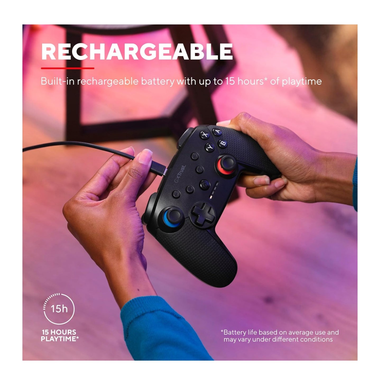 Control Bluetooth Para Nintendo Switch Pc Trust Muta Gxt1246