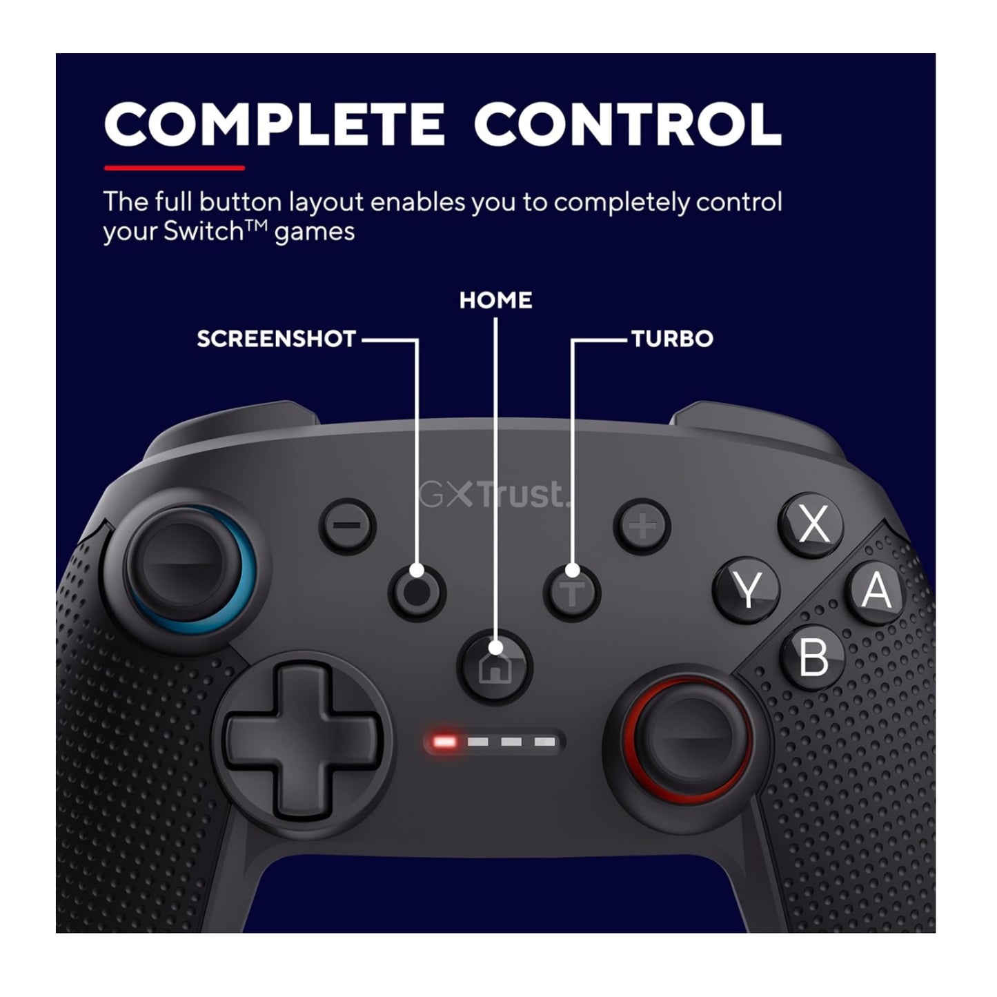 Control Bluetooth Para Nintendo Switch Pc Trust Muta Gxt1246