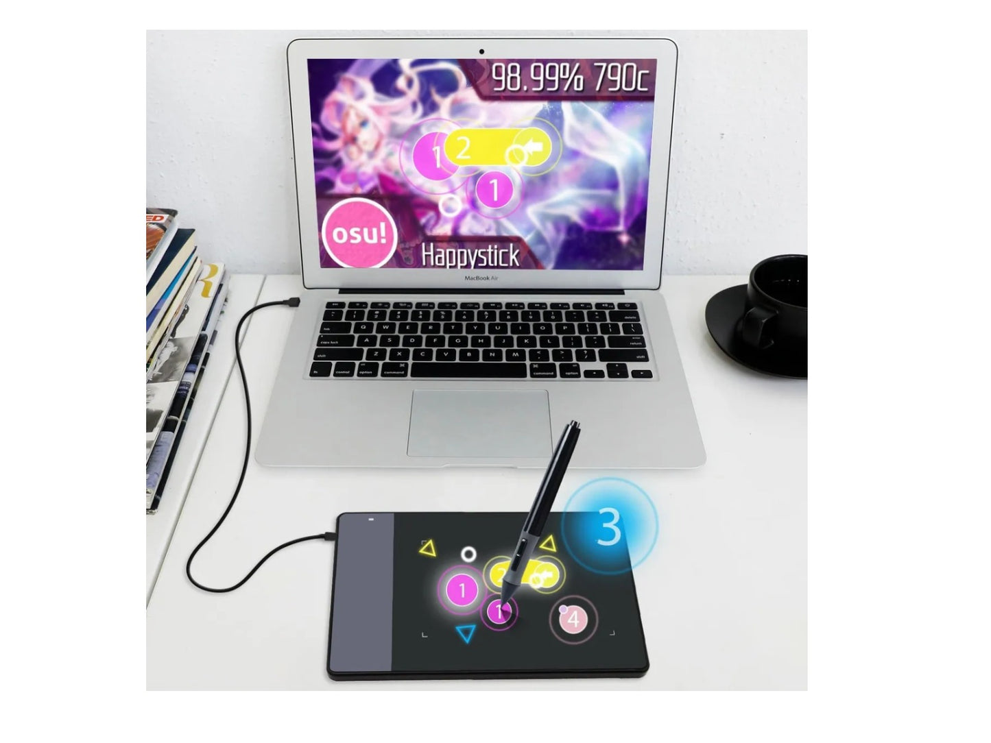 Tableta De Dibujo Digitalizadora 4 Pulgadas Huion 420 4k Lpi