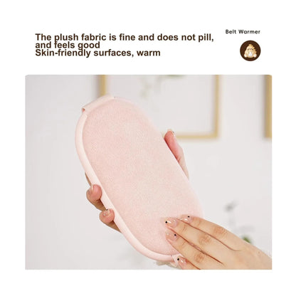 Cinturon Correa Almohadilla Termica Colicos Menstrual Vibra Color Ocre