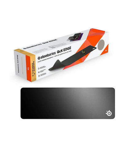Mouse Pad Gamer Steelseries Qck Edge De Tela Xl 30cm X 90cm X 2mm Black