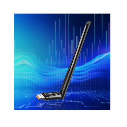 Adaptador Receptor De Red Antena Wifi 6 Doble Banda Kakusiga