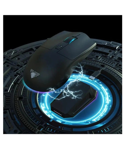 Mouse Ratón Gamer Inalámbrico 2.4hz 2 Bt + Base Jedel Wd139