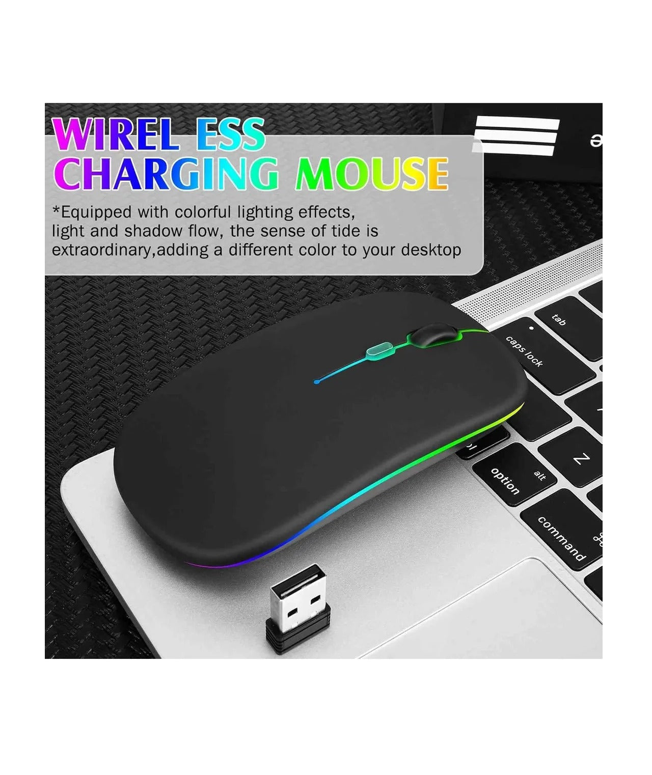 Mouse Ratón Inalámbrico Bluetooth Para iPad Portátil,tableta