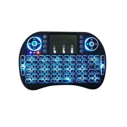 Mini Teclado Control Inalámbrico Android Smart Tv Iluminado