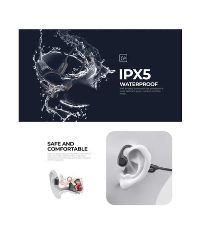 Audífonos De Conducción Osea Bluetooth 5.3 Ipx5 Havit E531bt