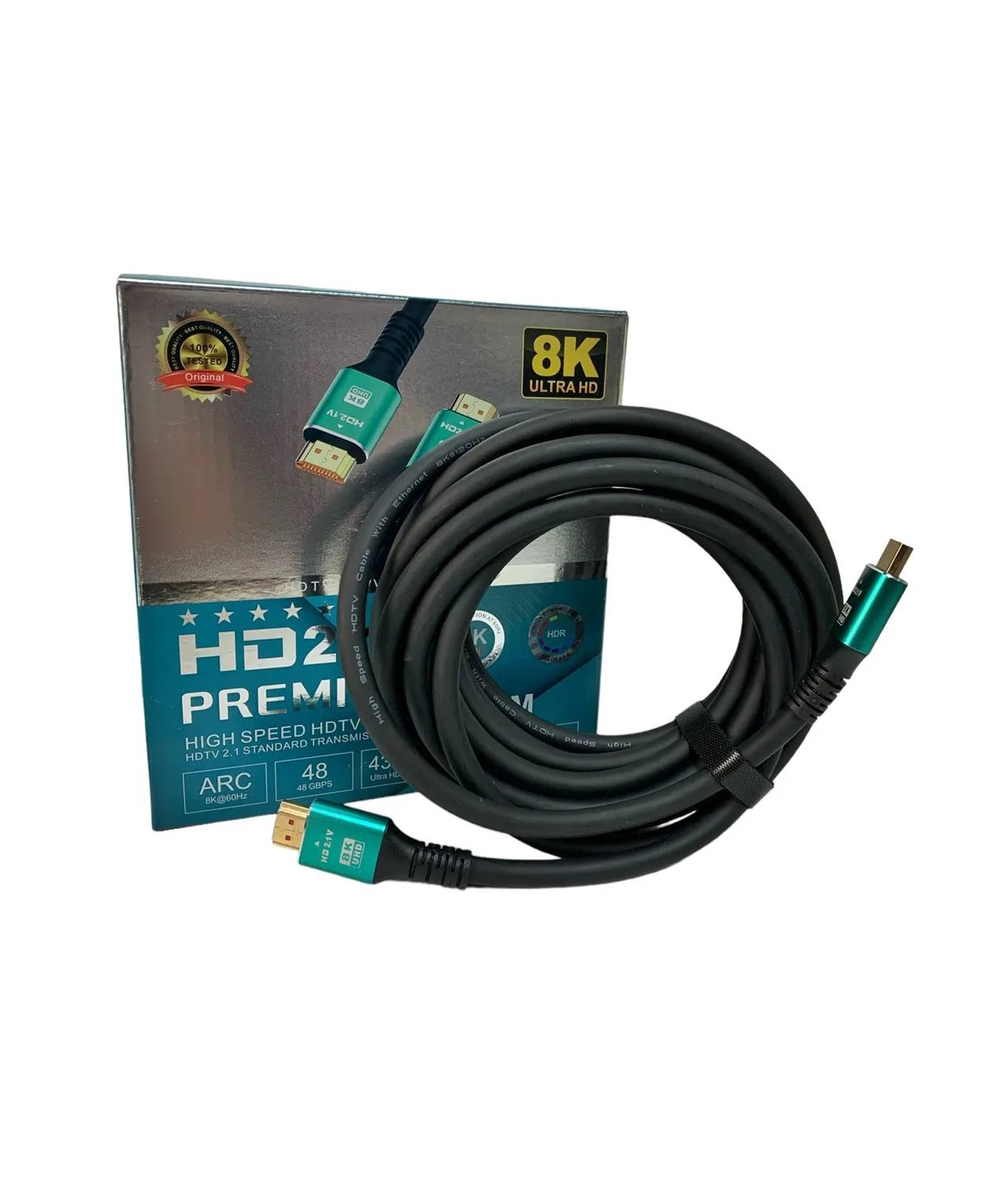 Cable Hdtv 8k 60hz/48gbps Hd2.1v De 5mts. 7680x4320p