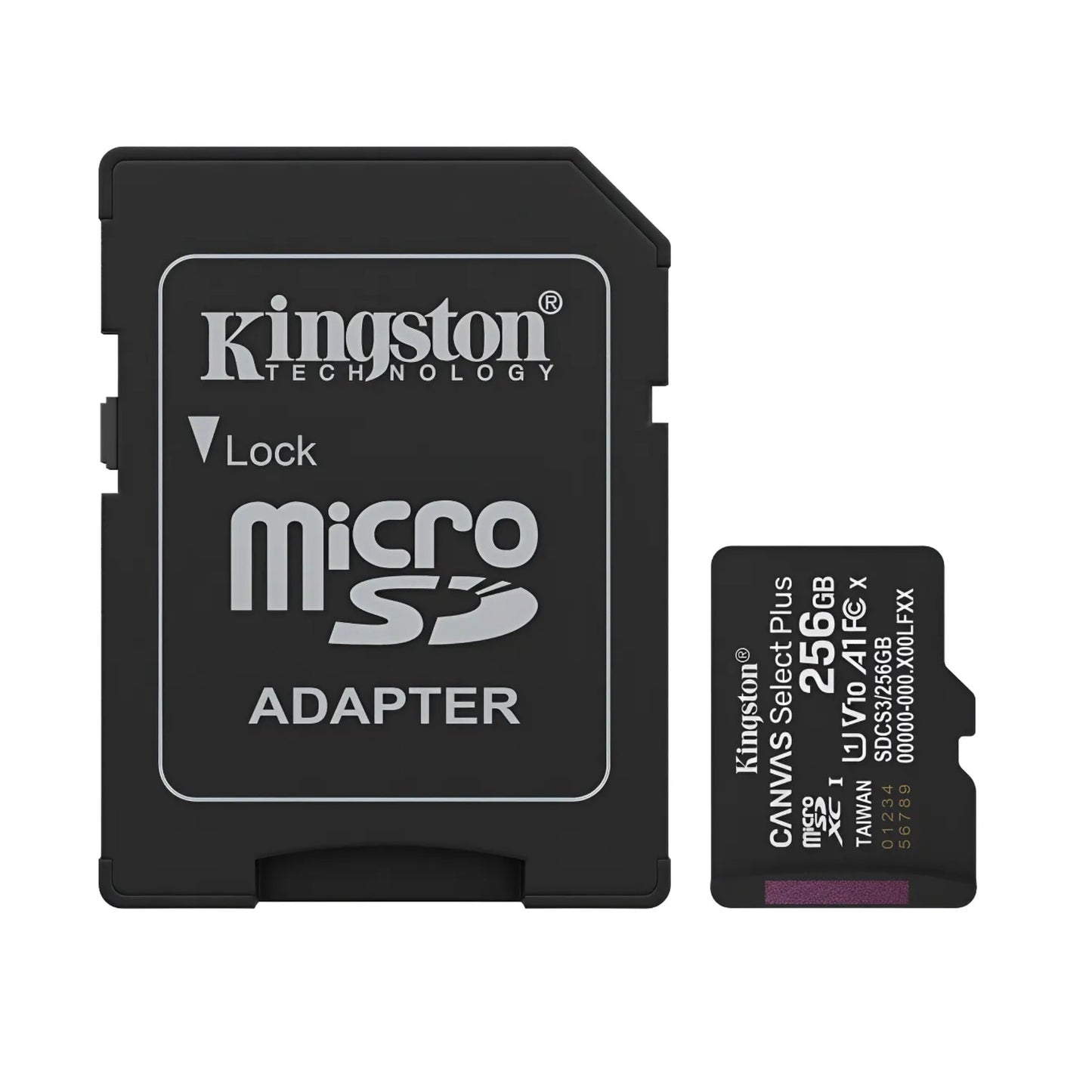 Tarjeta De Memoria Micro Sd Kingston De 256gb 150mbs Select