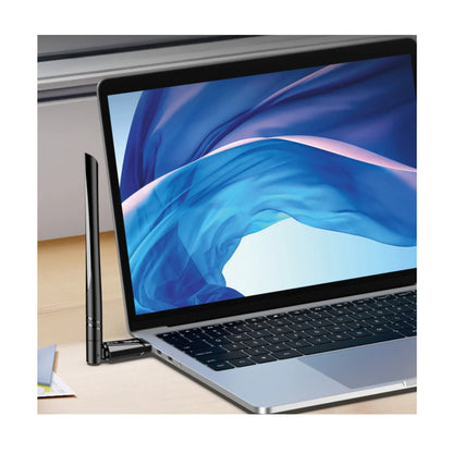 Adaptador Receptor De Red Antena Wifi 6 Doble Banda Kakusiga