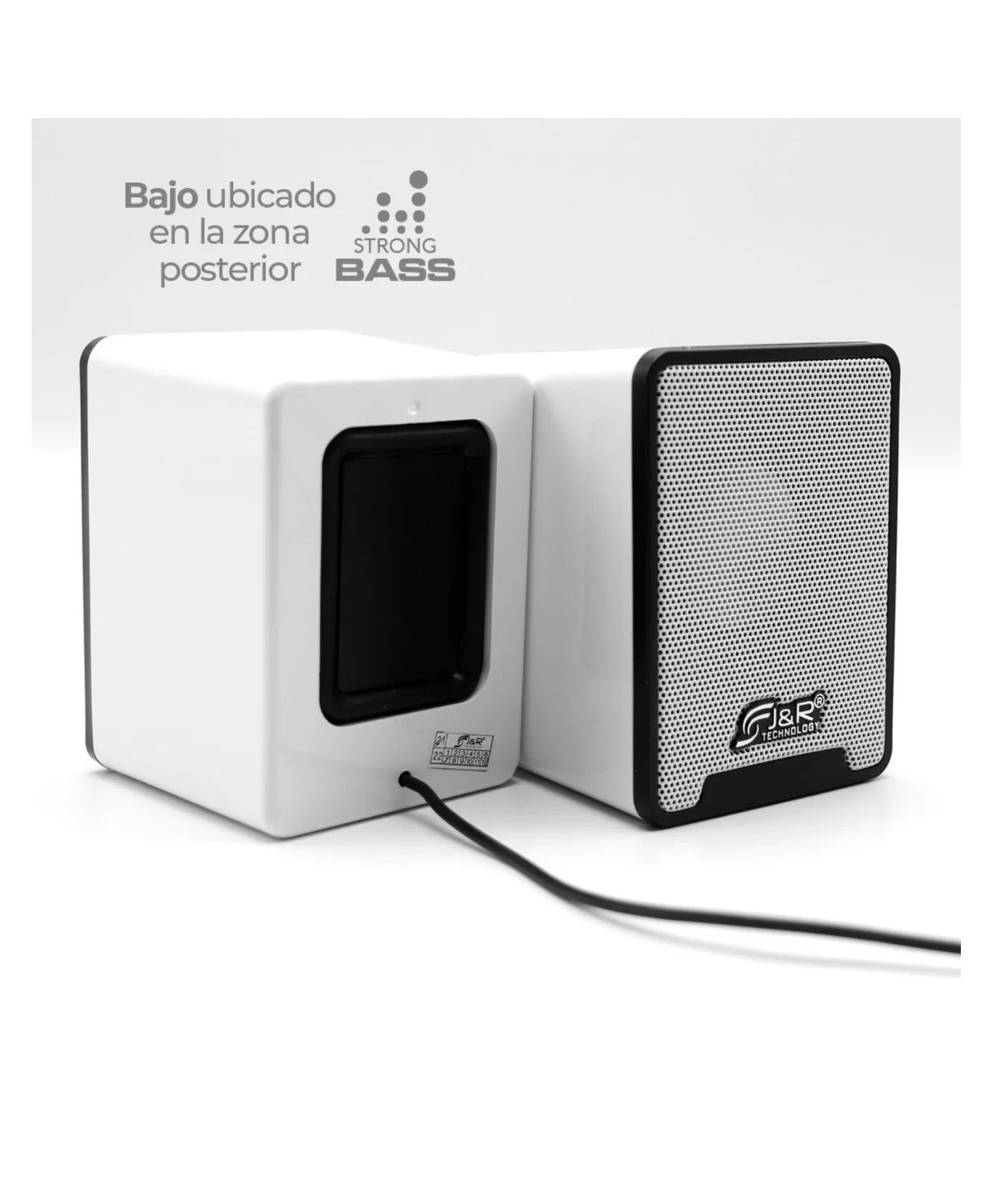 Parlantes Altavoces Para Pc 6 W Jyr J5216 Compactos Robustos