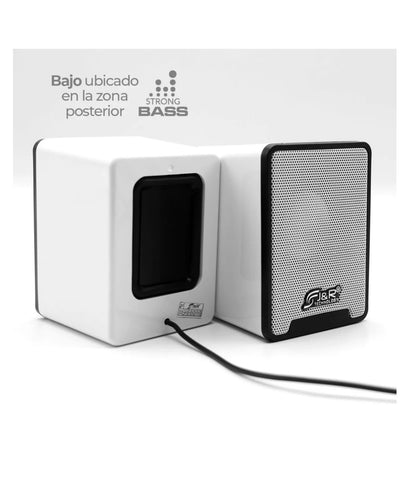 Parlantes Altavoces Para Pc 6 W Jyr J5216 Compactos Robustos