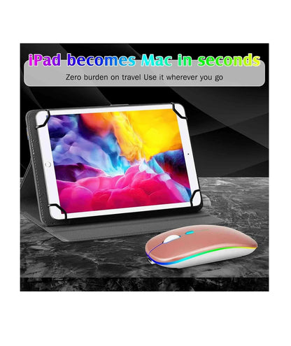 Mouse Ratón Inalámbrico Bluetooth Para iPad Portátil,tableta