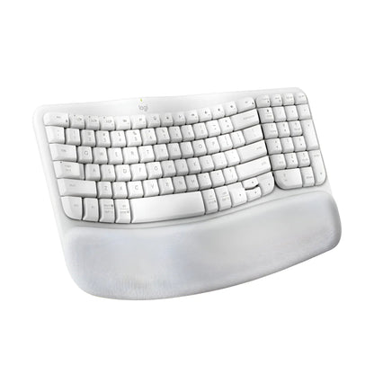 Teclado Ergonomico Inalambrico Logitech Wave Keys | Reposama