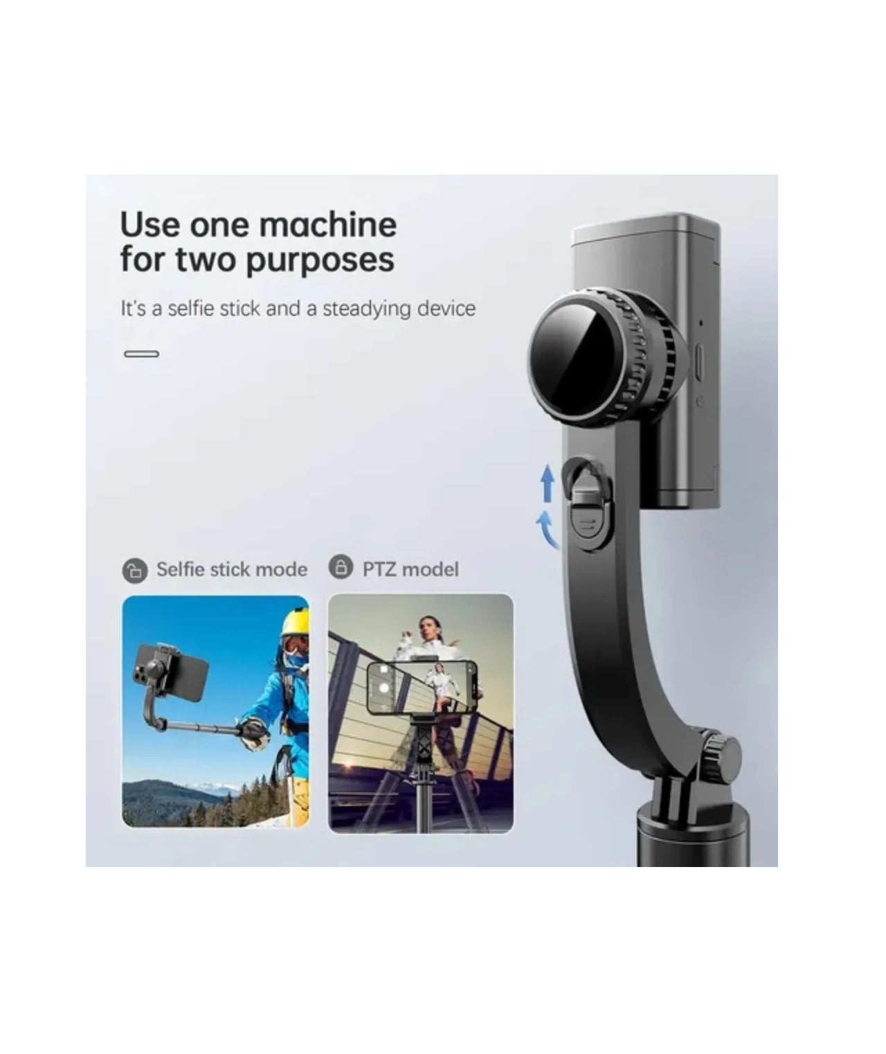 Trípode Selfi Gimbal Estabilizador L19 Celular Eje Robótico