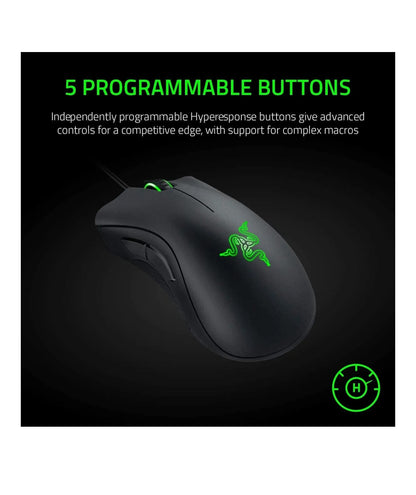 Mouse Raton Souris Gamer 6400dpi Razer Deathadder Essential