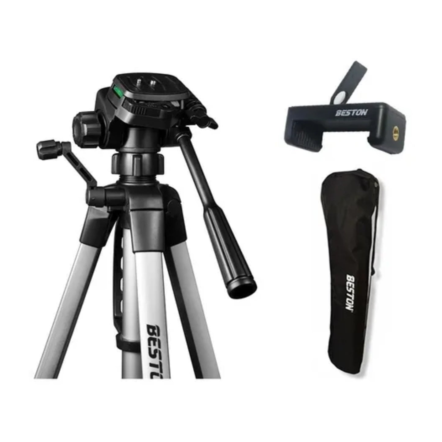 Tripode Para Camara Beston 3520 140cm Mas Estuche Y Soporte