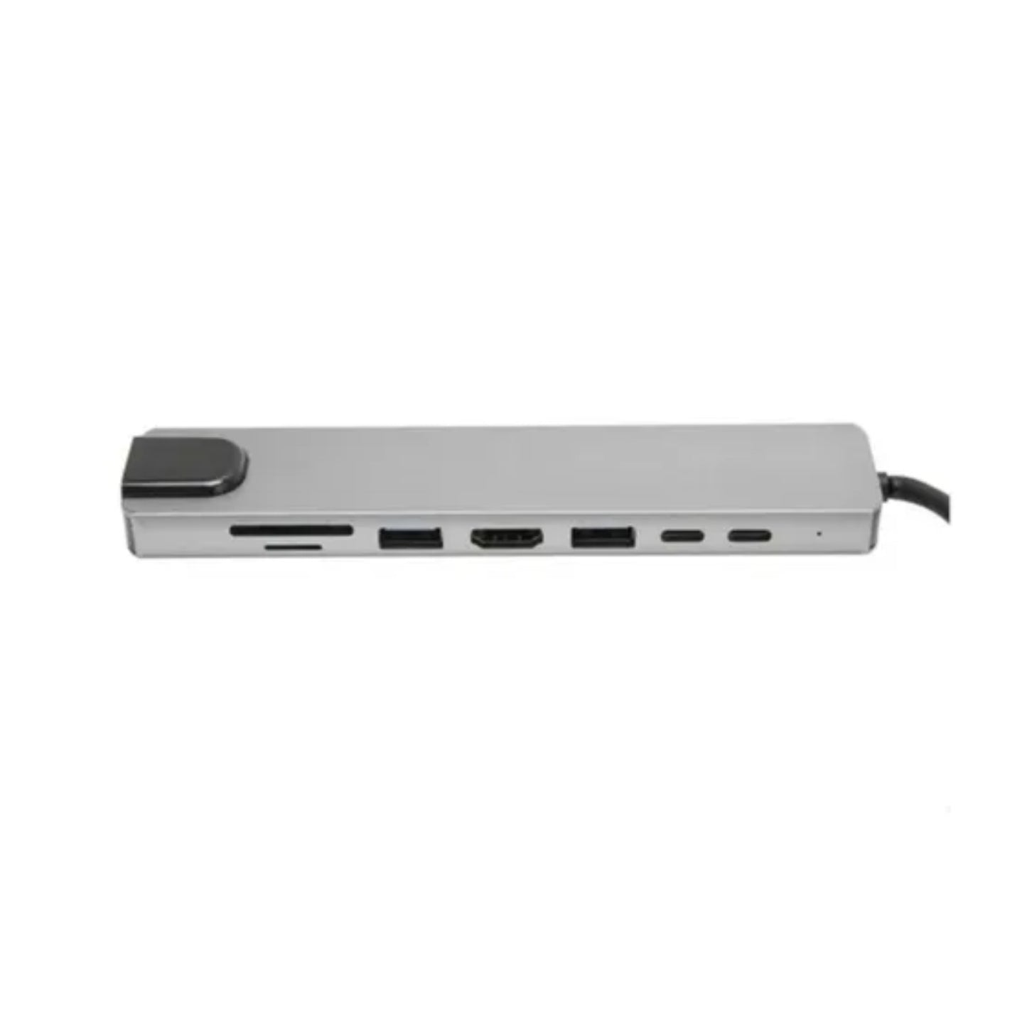 Hub Tipo C Multipuertos 8 En 1 Tf/sd, Usb, Hdmi,rj45
