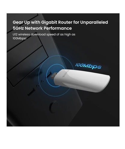 Adaptador Red Antena Wifi Usb 3.0 Doble Banda | Tenda Ac1300