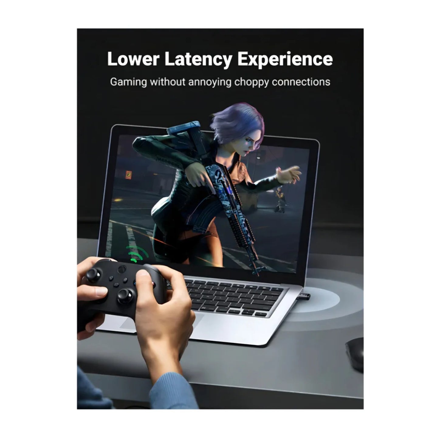 Ugreen 5.3-90225 Bluetooth Adaptador 5.3| Alta Velocidad