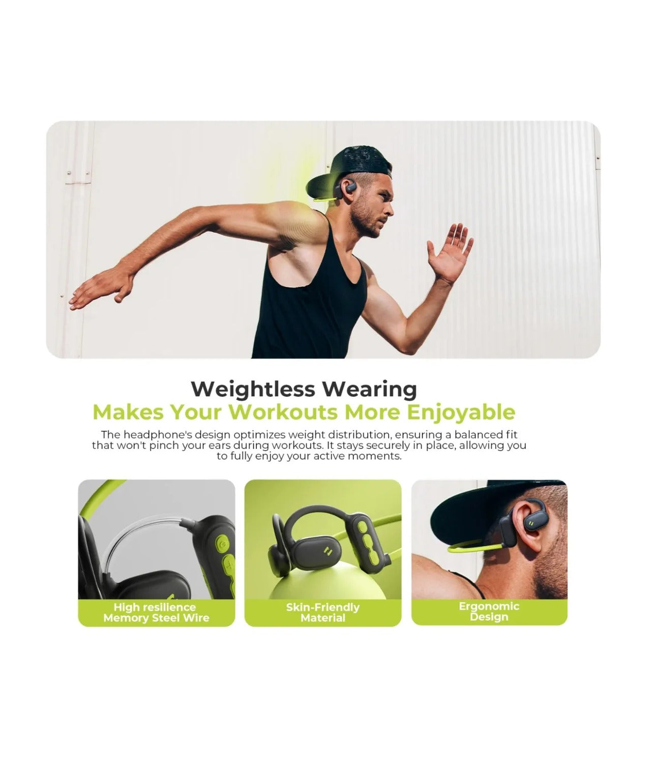 Audifonos Conduccion Aerea Bluetooth Havit Freego Pro Bte553