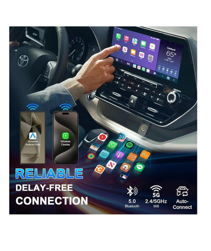 Mini Adaptador Inalámbrico Carplay Para iPhone Carro Android