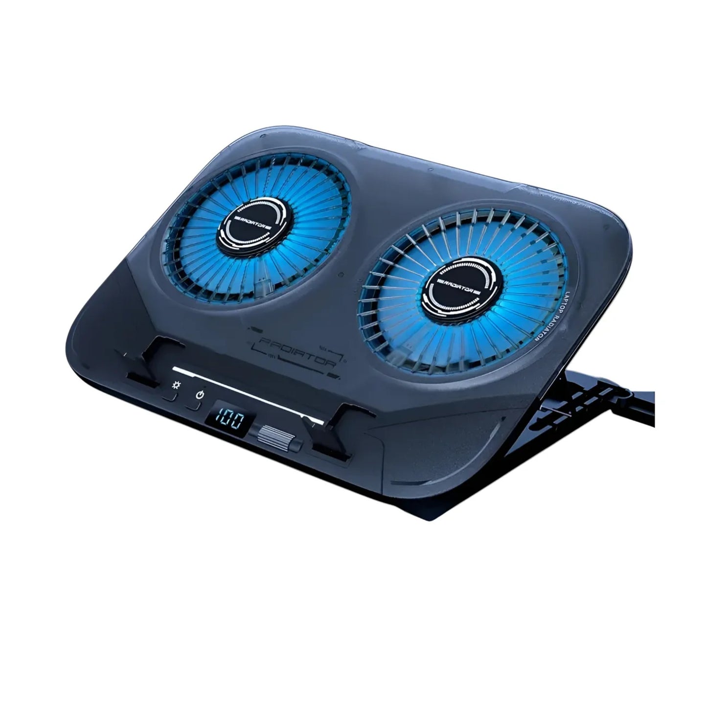 Base Soporte Refrigerante Portatil Rgb Jyr022 Placa De Cobre