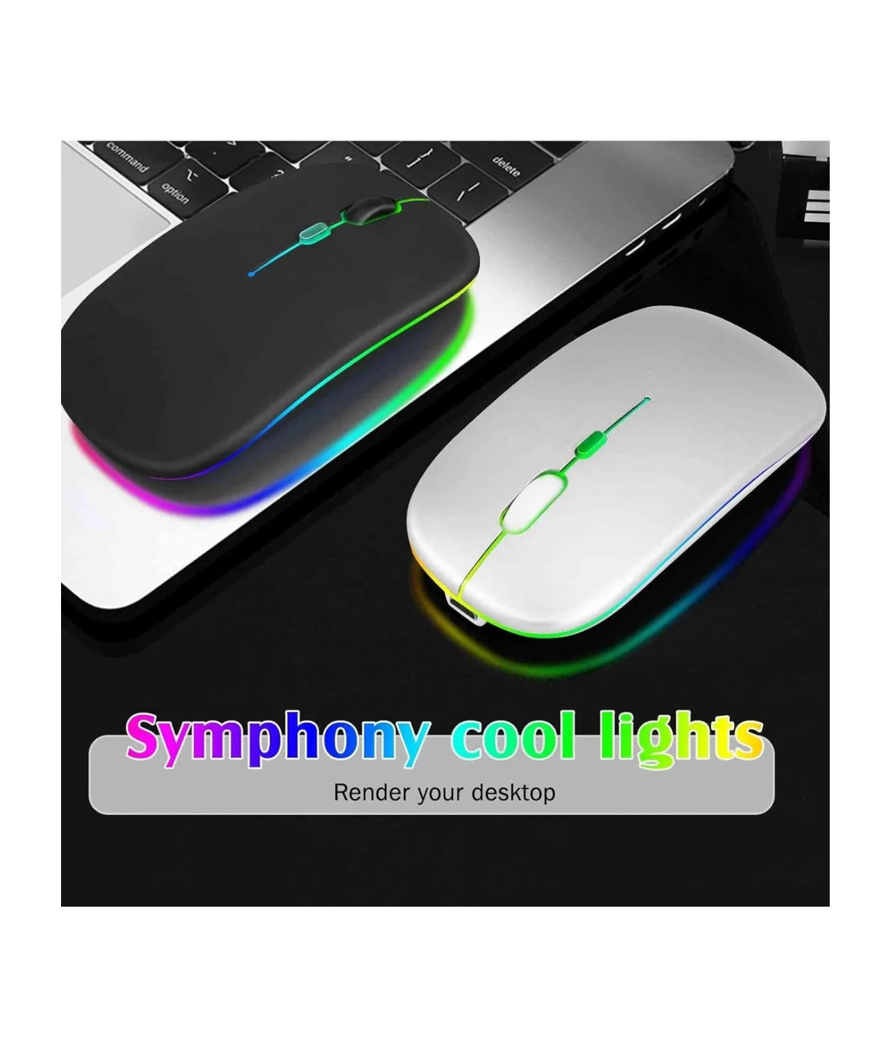 Mouse Ratón Inalámbrico Bluetooth Para iPad Portátil,tableta