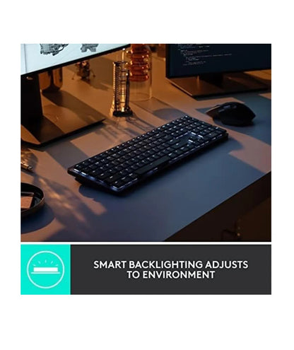 Teclado Mecanico Inalambrico Recargable Logitech Mx Mechanic