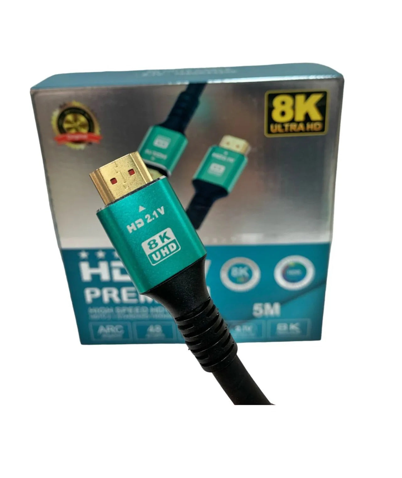 Cable Hdtv 8k 60hz/48gbps Hd2.1v De 5mts. 7680x4320p