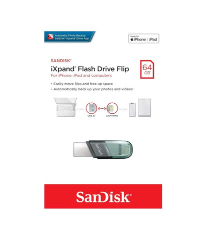 Memoria Usb Sandisk Ixpand Mini 32gb 3.0 Doble Puerto | 4k