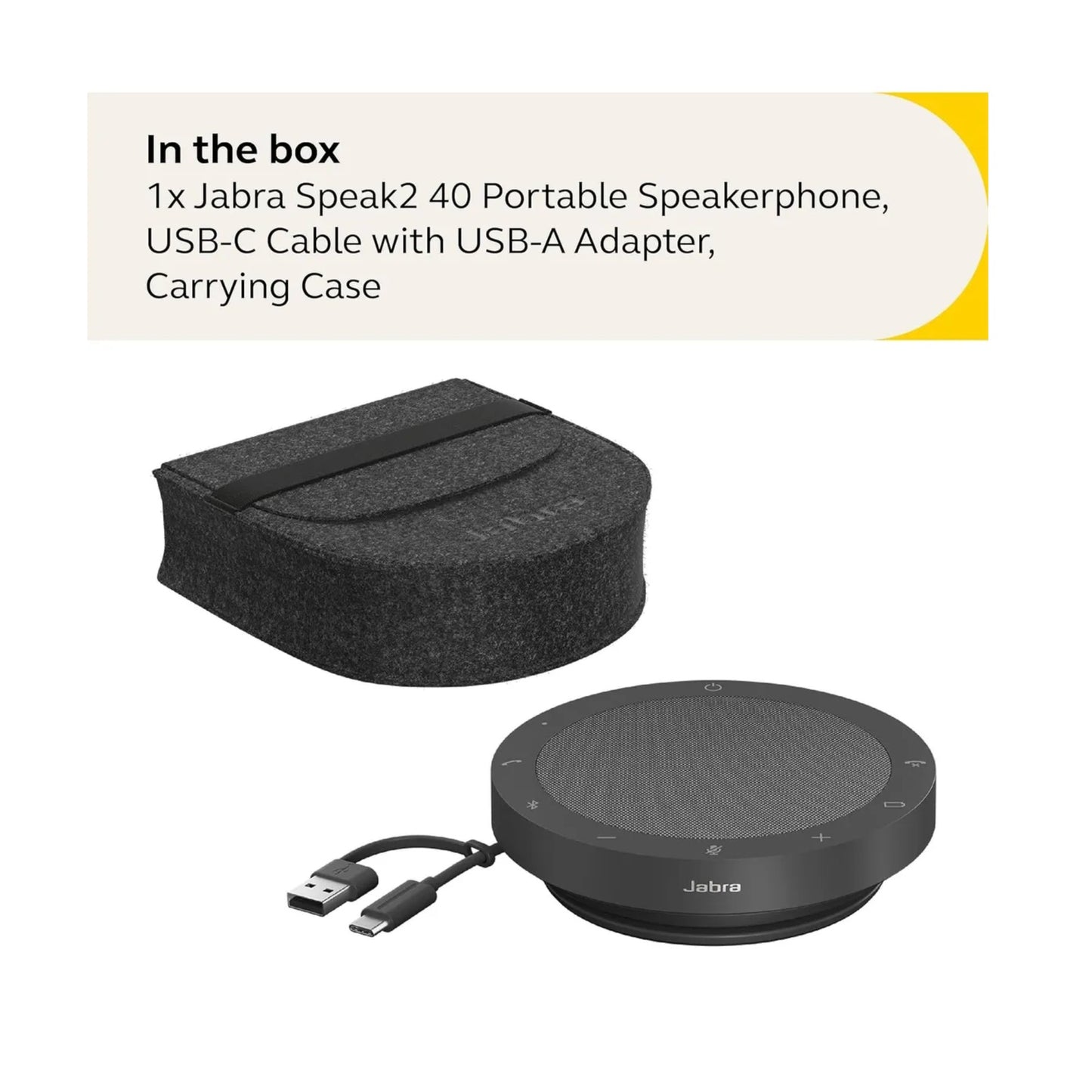 Microfono Parlante De Conferencias 4mic Jabra Speak2 40 W430