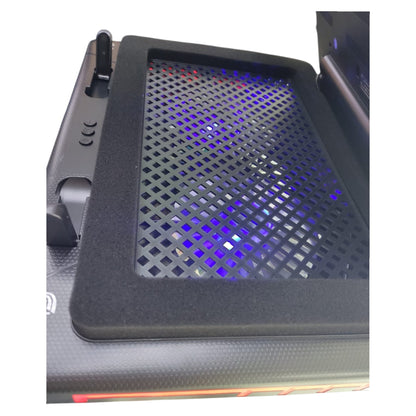 Base Gamer Refrigerante 2 Cooler 7 Niveles 1400 Rpm J&r 019