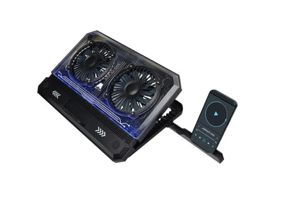 Base Refrigerante Portatil Gamer 2 Ventiladores Jaltech C300