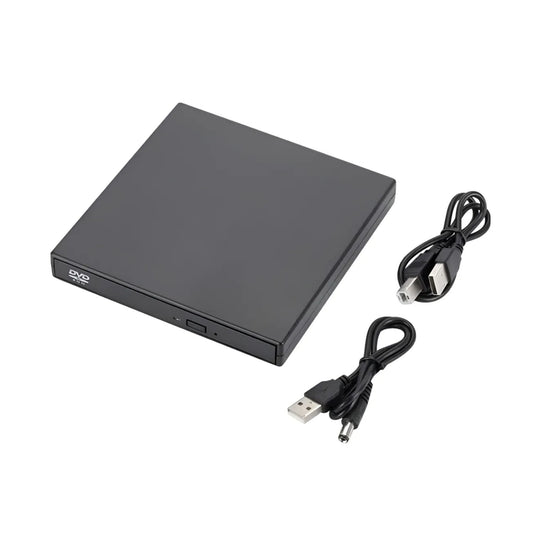 Lector Quemador Cd Y Dvd Externo 2.0 Slim Optico | X4/x8/x24