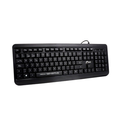 Teclado Multimedia Ergonomico Confortable 104 Teclas Jyr 024