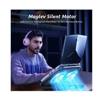 Base Soporte Refrigerante Portatil Rgb Jyr022 Placa De Cobre