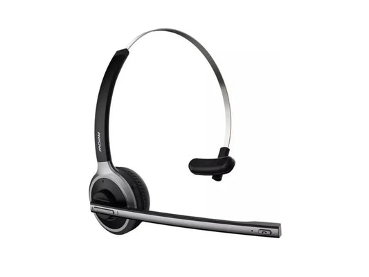 Diadema Mono Auricular Bluetooth Mpow M5 Bh454b 18 Horas Color Plateado