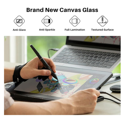 Tableta Digitalizadora Con Pantalla Huion Kamvas 13 Gs1333